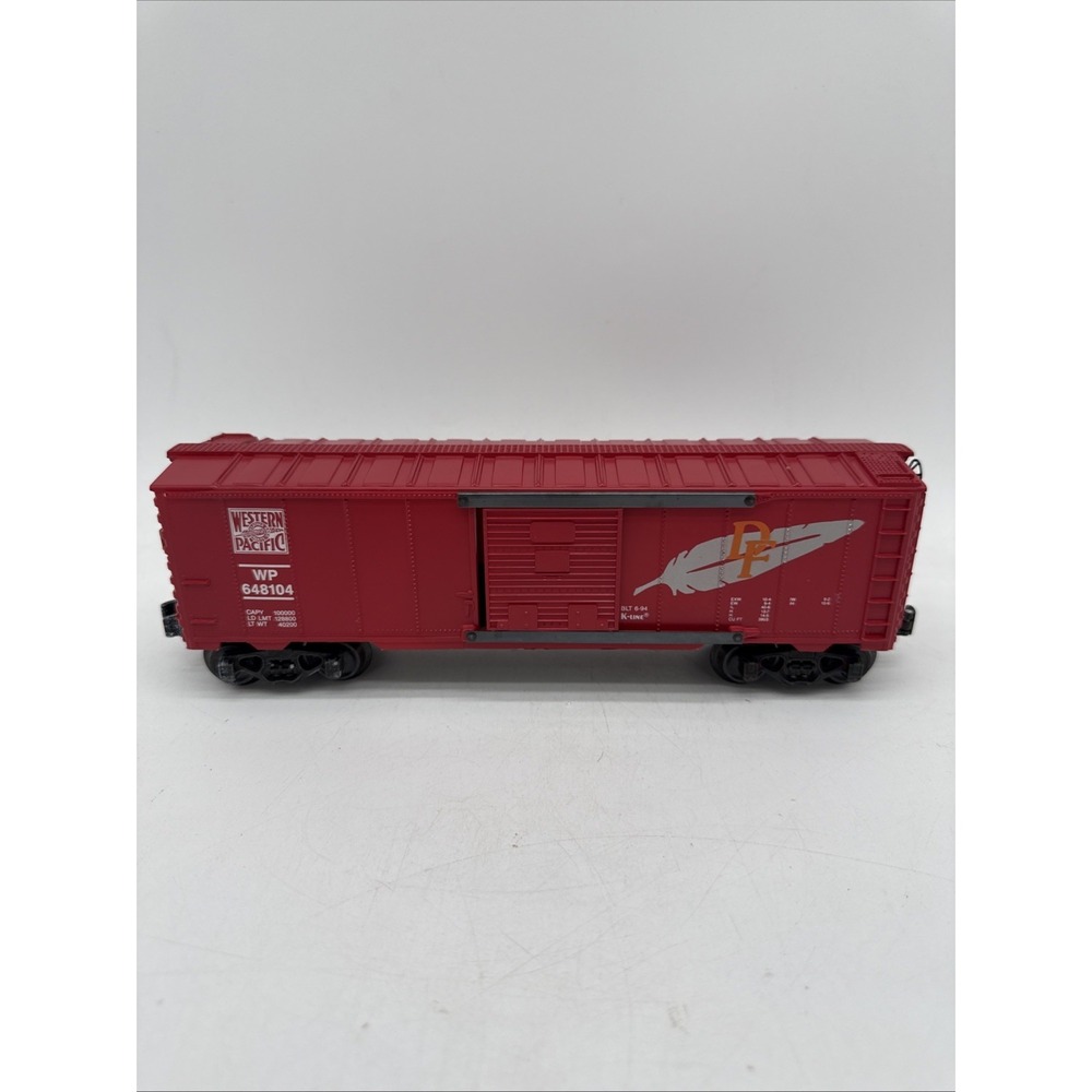 K-Line O Scale Box Car WP Small K648104 With Original Box
